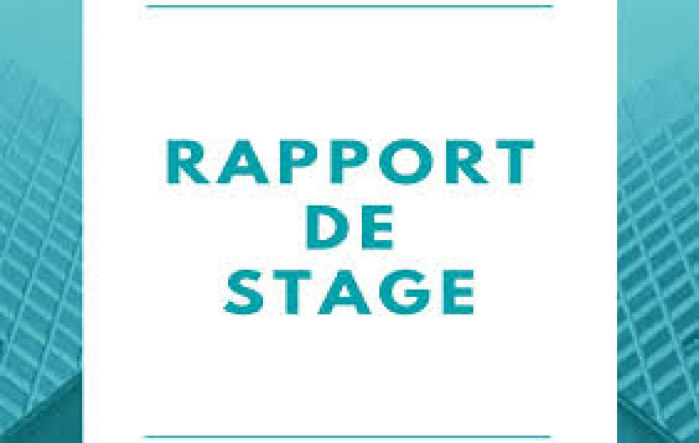 Rapport de stage